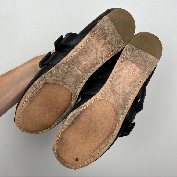 Miu Miu Ribbon Strap Mary Jane Leather Ballet Flats - Picture 7 of 12